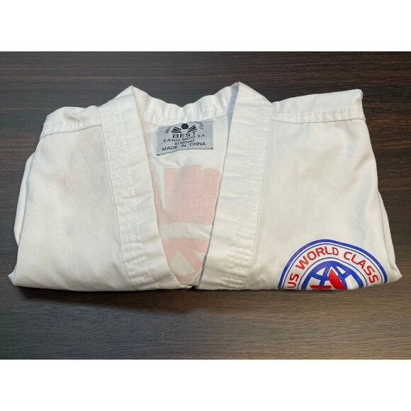 Best Sang Moo Sa Martial Arts US World Class Taekwondo uniform GI shirt adult 4 - Picture 12 of 13